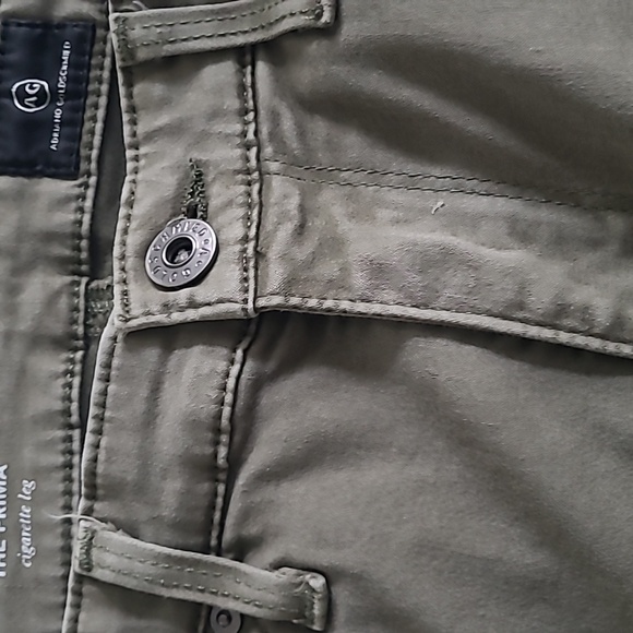 AG Cigarette Leg Pants 26 Regular, low rise - Picture 3 of 4